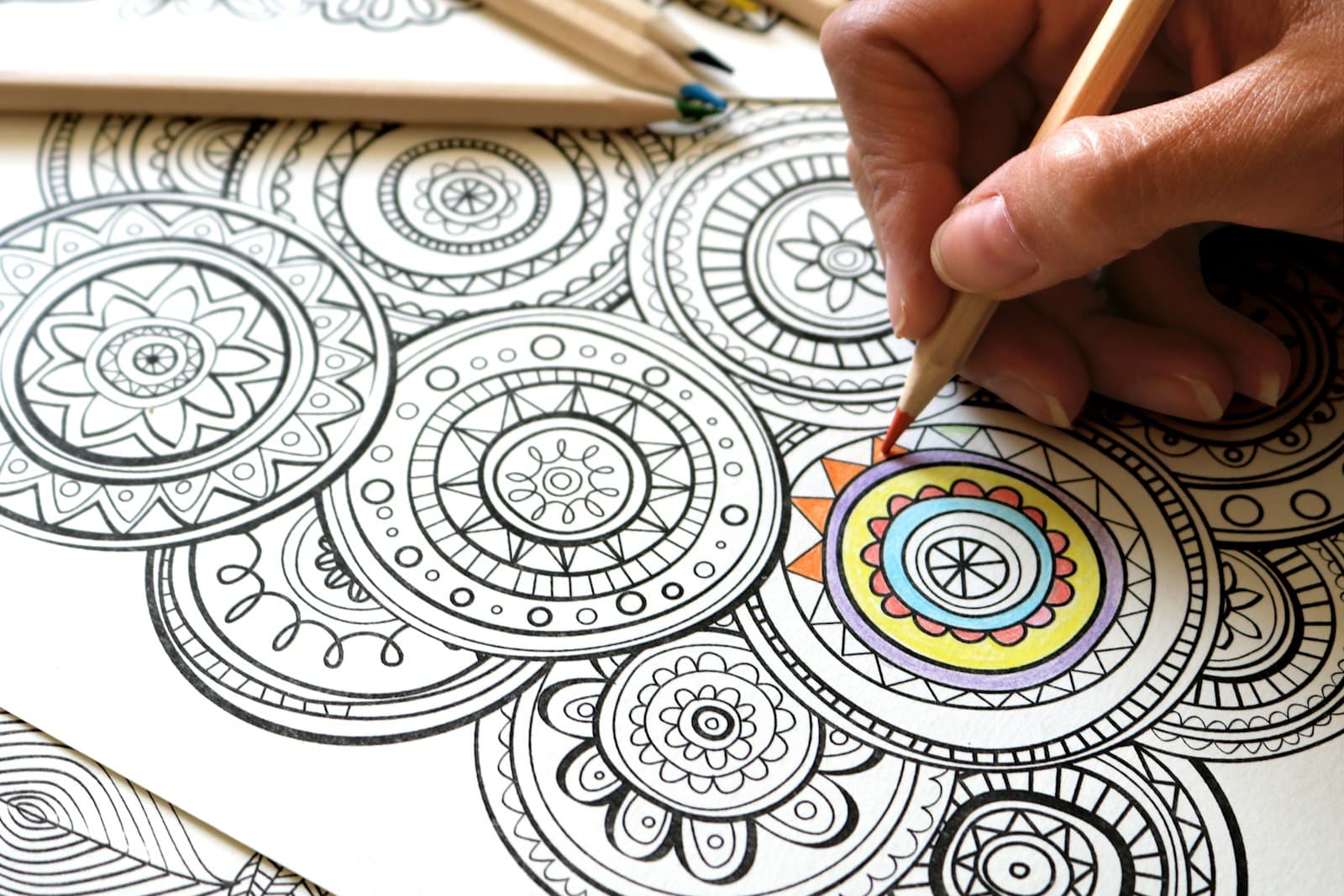 Try mindful coloring