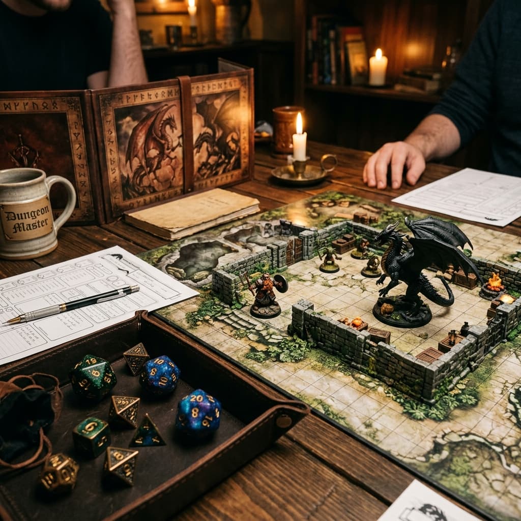 Try tabletop RPGs