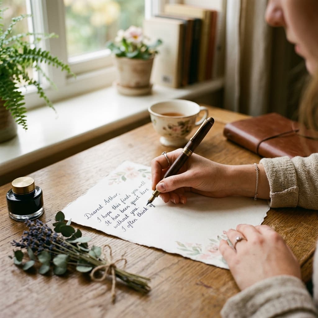 Write a letter of forgiveness (you don't have to send it)