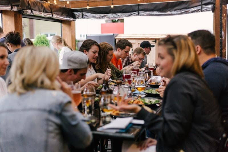Host a potluck dinner