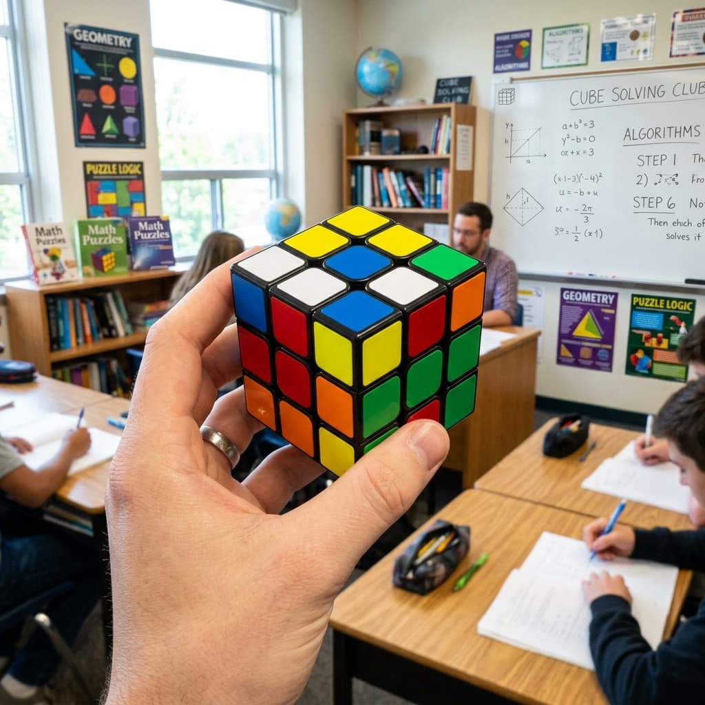 Learn to solve a Rubik's cube