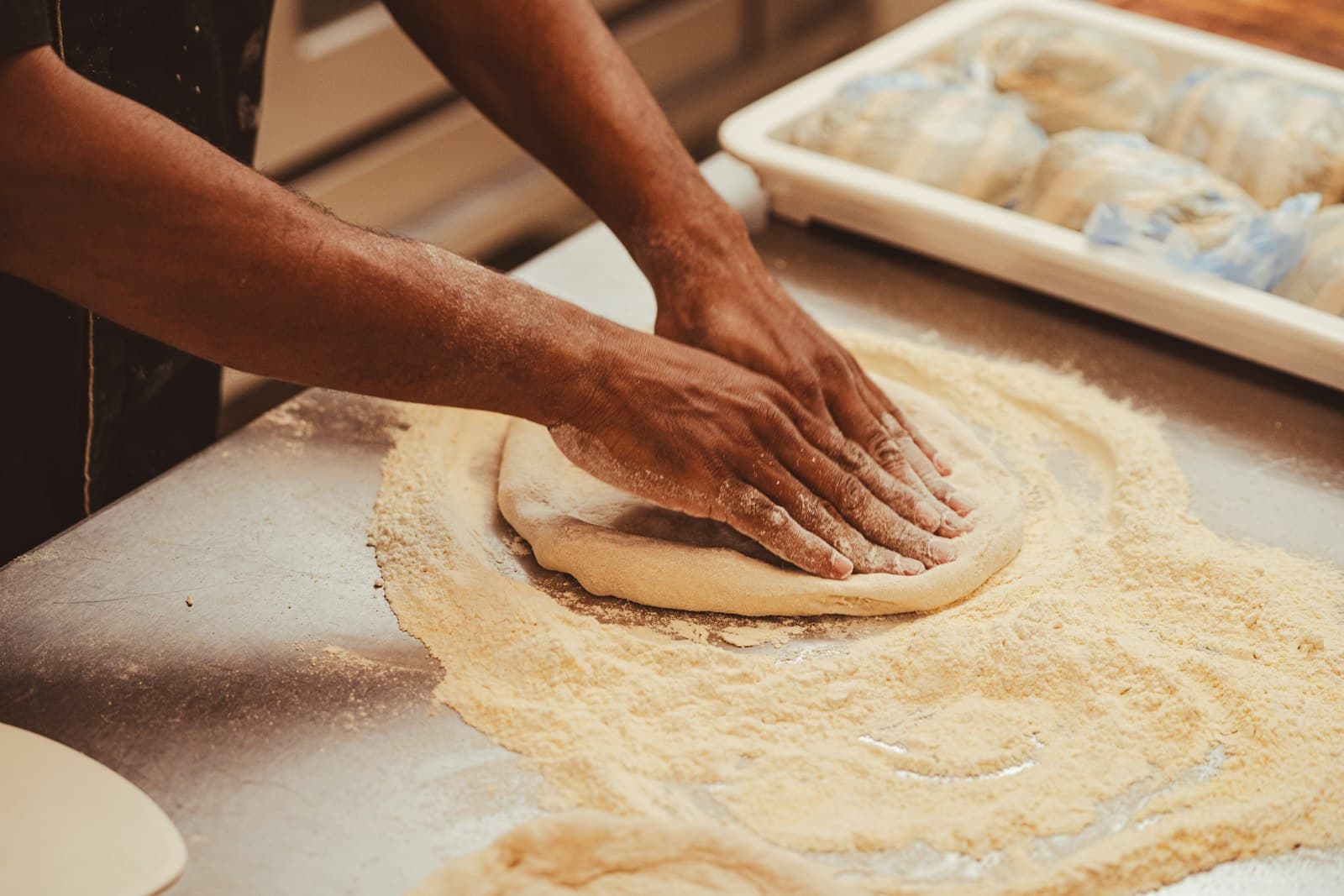 Make homemade pizza from scratch