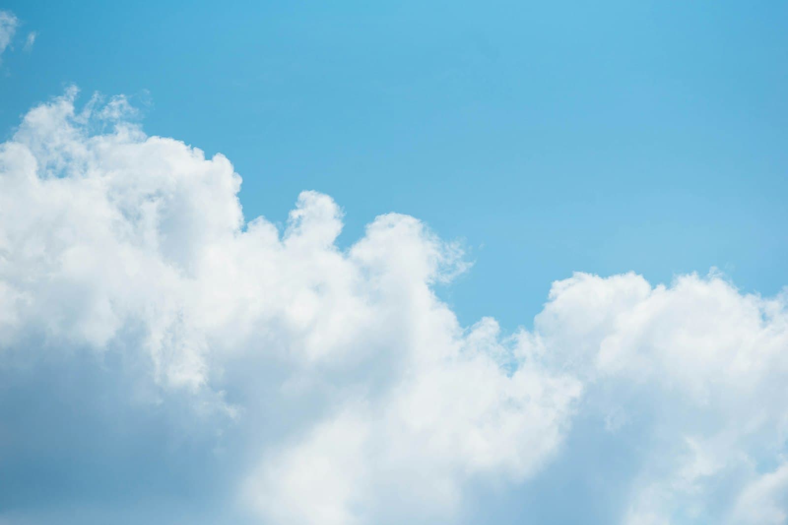 Watch clouds and find shapes in them